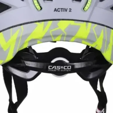 CASCO ACTIV 2 SILVER-NEON helmet M 56-58
