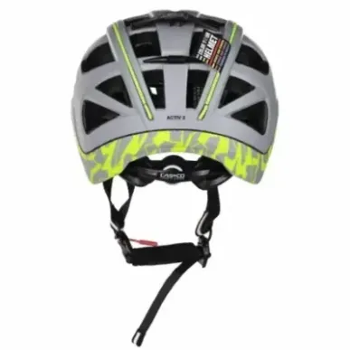 CASCO ACTIV2 Helmet SILVER-NEON L 58-62