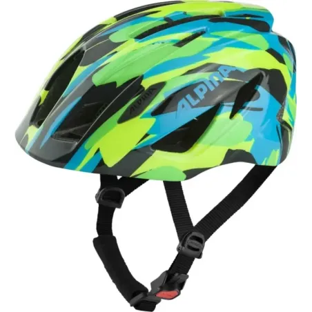 ALPINA PICO bike helmet NEON-GREEN BLUE GLOSS 50-55