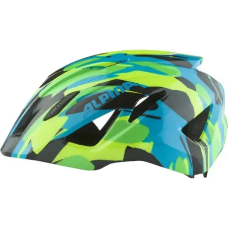 ALPINA PICO bike helmet NEON-GREEN BLUE GLOSS 50-55