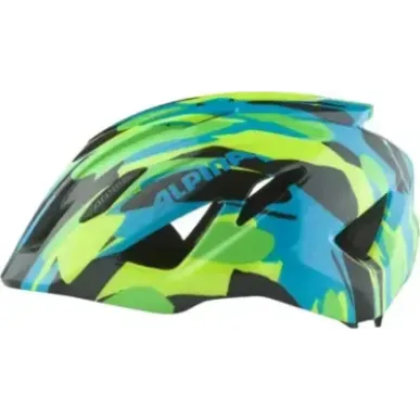 ALPINA PICO bike helmet NEON-GREEN BLUE GLOSS 50-55