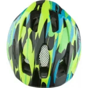 ALPINA PICO bike helmet NEON-GREEN BLUE GLOSS 50-55