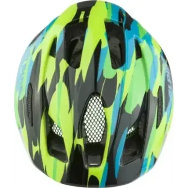 ALPINA PICO bike helmet NEON-GREEN BLUE GLOSS 50-55