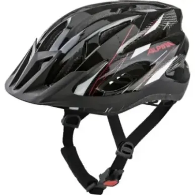 Bike helmet Alpina MTB17 black-white-red 54-58