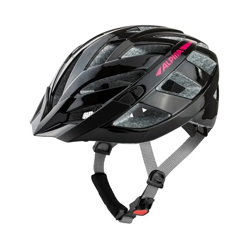 ALPINA PANOMA 2.0 BLACK-PINK GLOSS helmet 52-57 new 2022