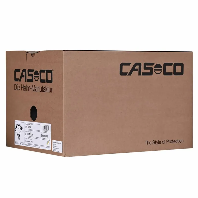 CASCO ACTIV2 Helmet Sand and White L 58-62