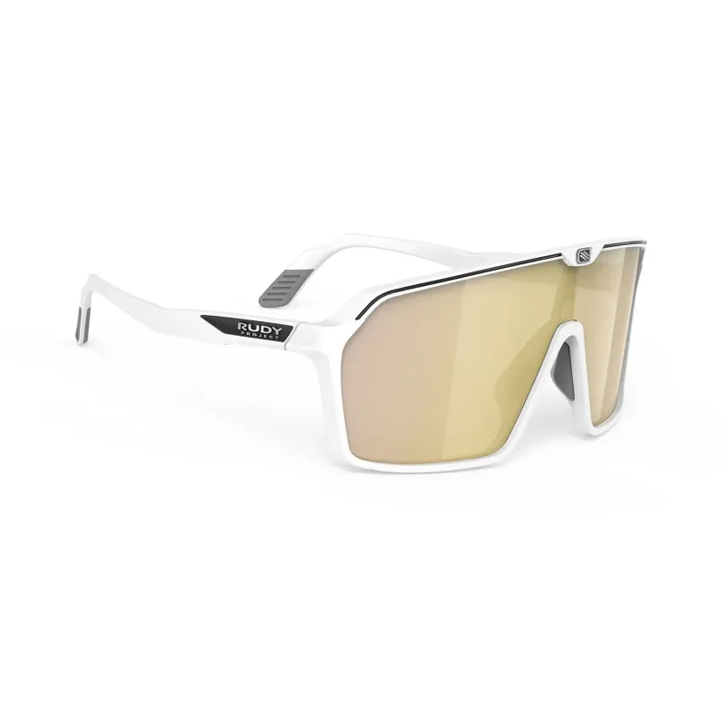 Spinshield white matte Multilaser cycling glasses