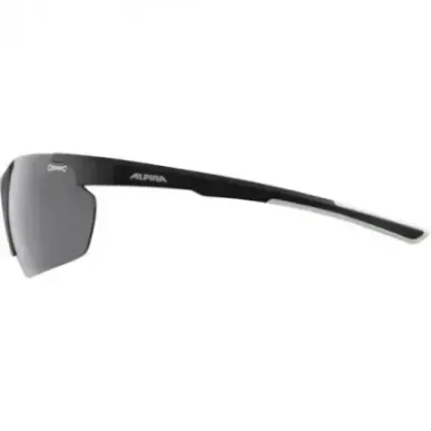 Alpina Sports DEFEY HR Running glasses Semi rimless Black, White