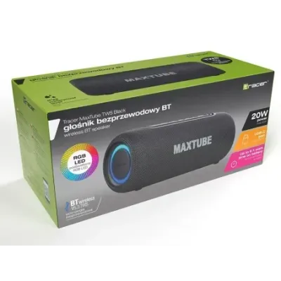 Tracer speakers MaxTube 20W TWS bluetooth black TRAGLO47358