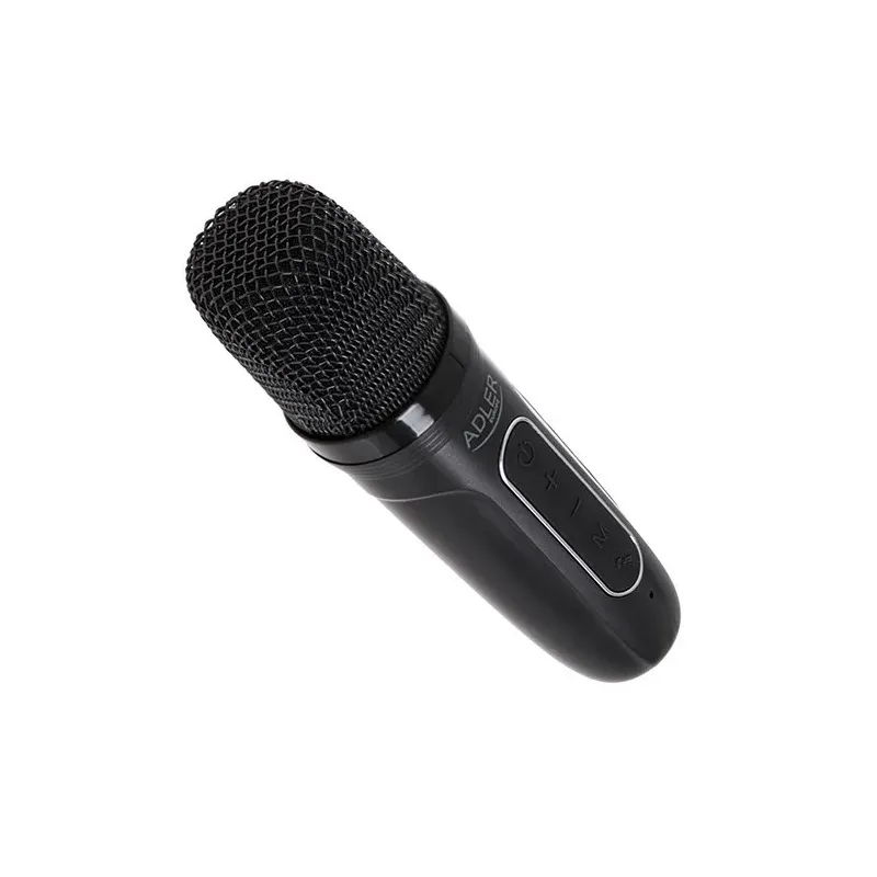 Adler AD 1199 black Karaoke speaker with microphone - SD/USB/AUX/Bluetooth