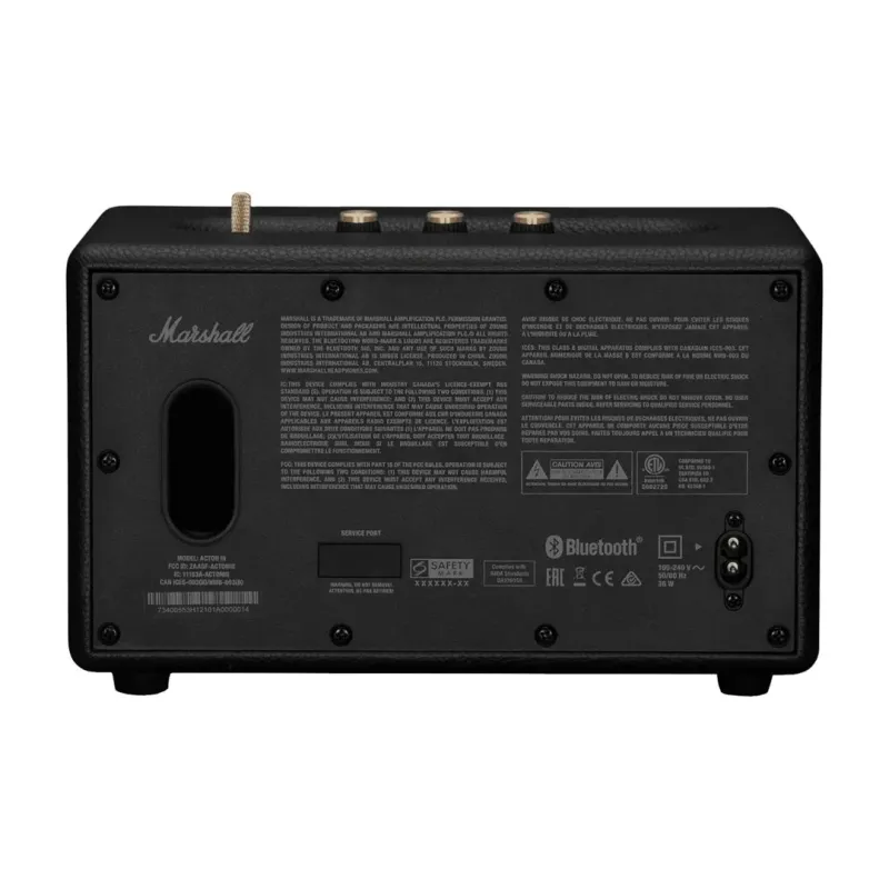 Marshall Acton III Black - BT loudspeaker