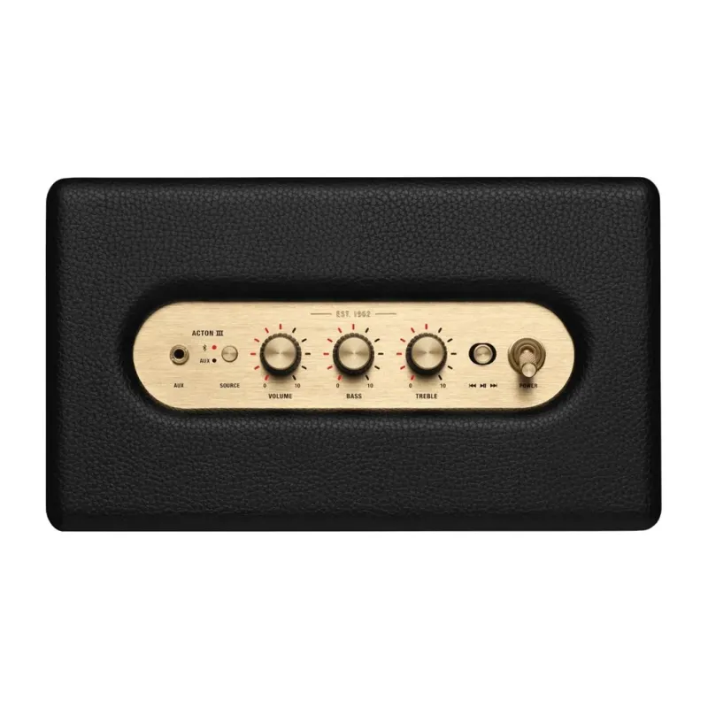 Marshall Acton III Black - BT loudspeaker