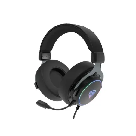 Gaming Headset Neon 764 Wired Over-ear Microphone Black
