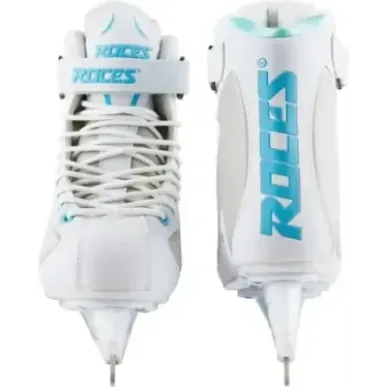 Roces RSK 2 Womens Ice Skates (White-azure|36)