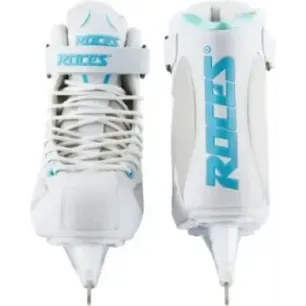 Roces RSK 2 Womens Ice Skates (White-azure|39)