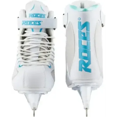 Roces RSK 2 Womens Ice Skates (White-azure|39)