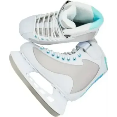 Roces RSK 2 Womens Ice Skates (White-azure|39)