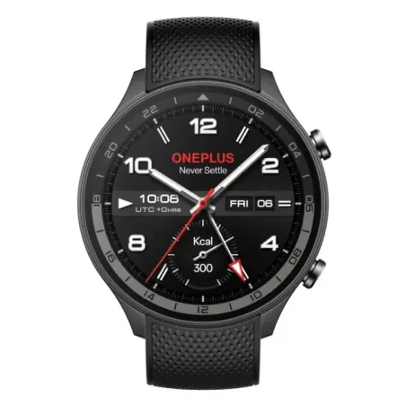 OnePlus Watch 2R 3.63 cm (1.43&quot) AMOLED Digital 466 x 466 pixels Touchscreen, Gray, Wi-Fi GPS (satellite)