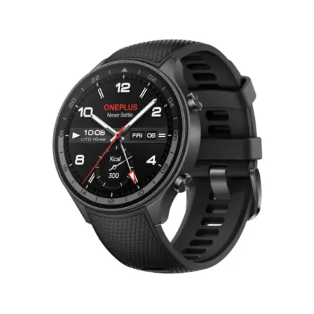 OnePlus Watch 2R 3.63 cm (1.43&quot) AMOLED Digital 466 x 466 pixels Touchscreen, Gray, Wi-Fi GPS (satellite)