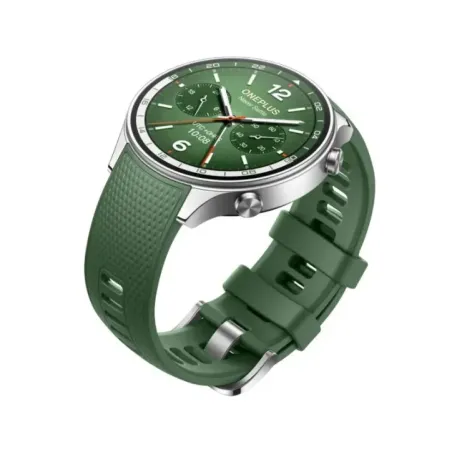 OnePlus Watch 2R 3.63 cm (1.43&quot) AMOLED Digital 466 x 466 pixels Touchscreen, Forest Green, Wi-Fi GPS (satellite)