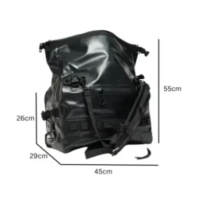 2-в-1 Сухая сумка-рюкзак Resono B40 40L Matte Black