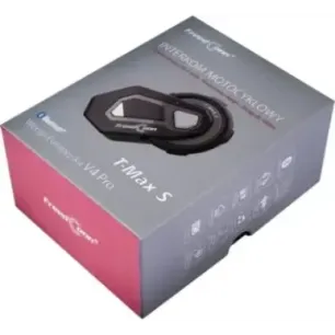 FREEDCONN T-MAX S V4 PRO SINGLE motorcycle intercom Black