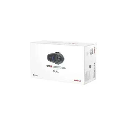 Sena 10S-01D motorcycle intercom 4 channels 1600 m Black