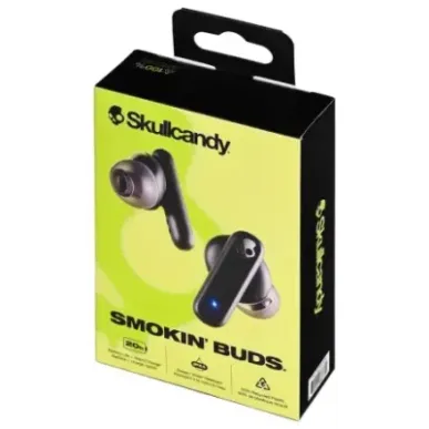 Skullcandy Smokin Buds True Wireless - in-ear headphones, black