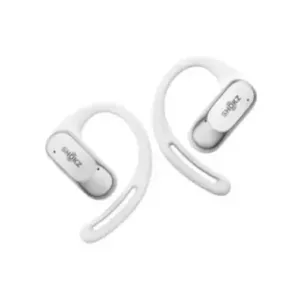 SHOKZ OpenFit Air, weiss Headset Wireless Ear-hook Calls/Music/Sport/Everyday Bluetooth White