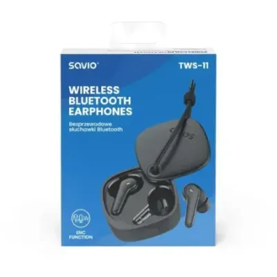 SAVIO Wireless BLUETOOTH 5.3 TWS-11 headphones