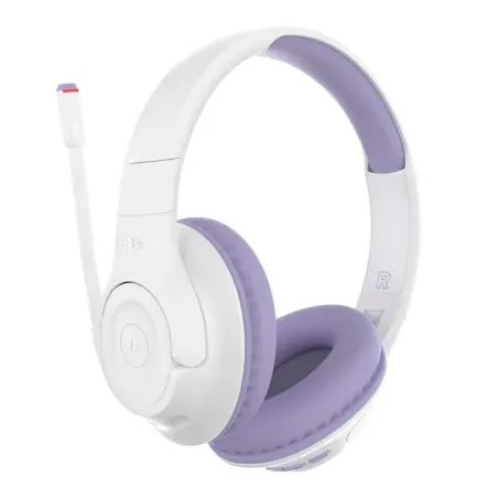 Belkin SOUNDFORMINSPIRE OVEREAR HEADSET LAV Wired &amp Wireless Head-band Calls/Music USB Type-C Bluetooth Lavender,