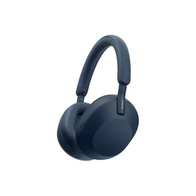 Sony WH-1000XM5 Headset Wired &amp Wireless Head-band Calls/Music Bluetooth Blue