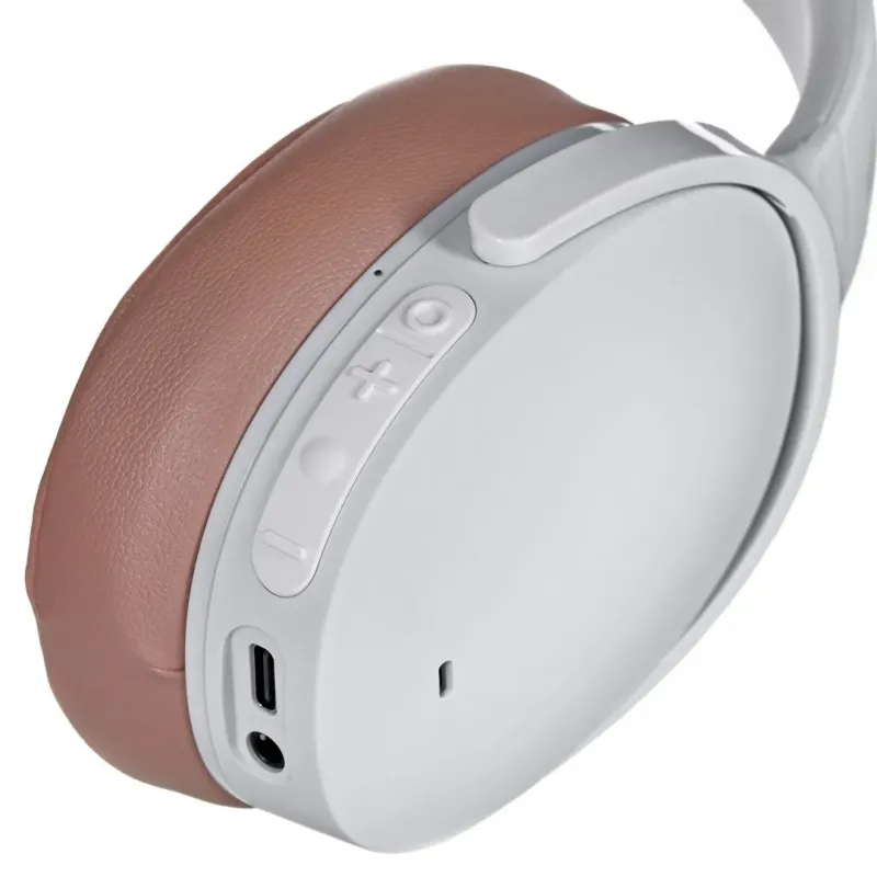 Skullcandy Hesh ANC Headphones Wired &amp Wireless Head-band Calls/Music USB Type-C Bluetooth White