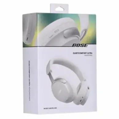Bose QuietComfort Ultra Headset Wired &amp Wireless Head-band Music/Everyday Bluetooth White