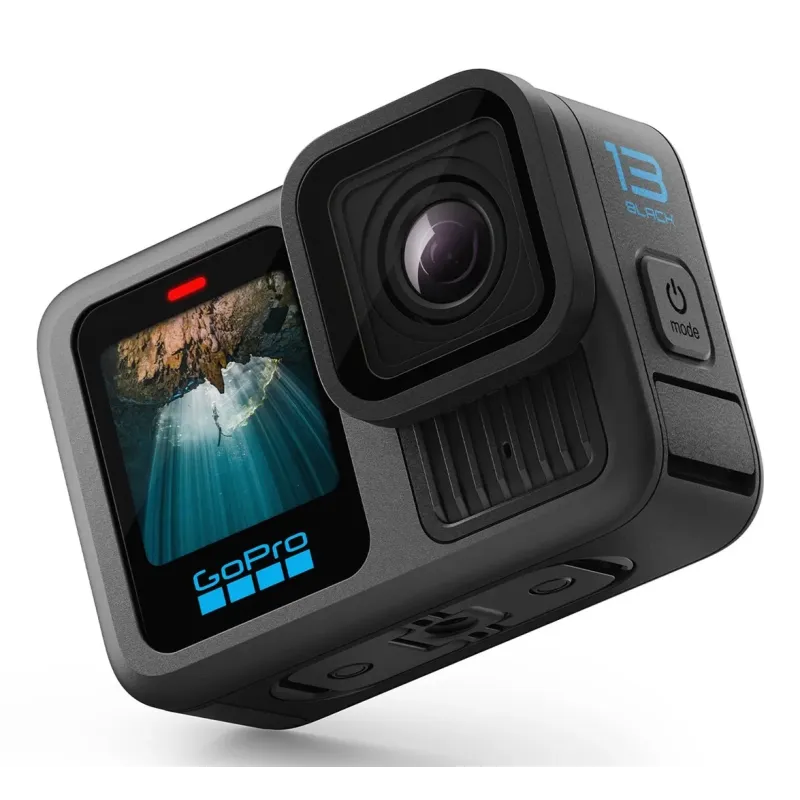 GoPro HERO13 BLACK action sports camera 27.6 MP 5.3K Ultra HD CMOS 25.4 / 1.9 mm (1 / 1.9&quot) Wi-Fi 121 g