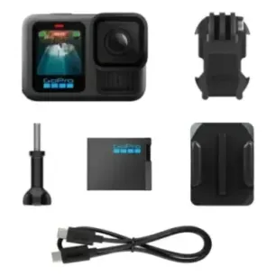 GoPro HERO13 BLACK action sports camera 27.6 MP 5.3K Ultra HD CMOS 25.4 / 1.9 mm (1 / 1.9&quot) Wi-Fi 121 g