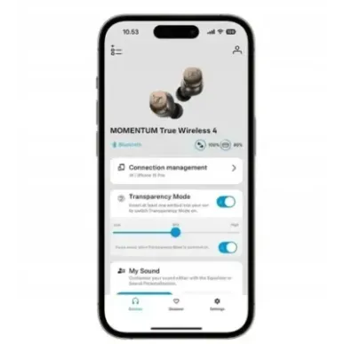 Sennheiser Momentum True Wireless 4 MTW4 Headphones white