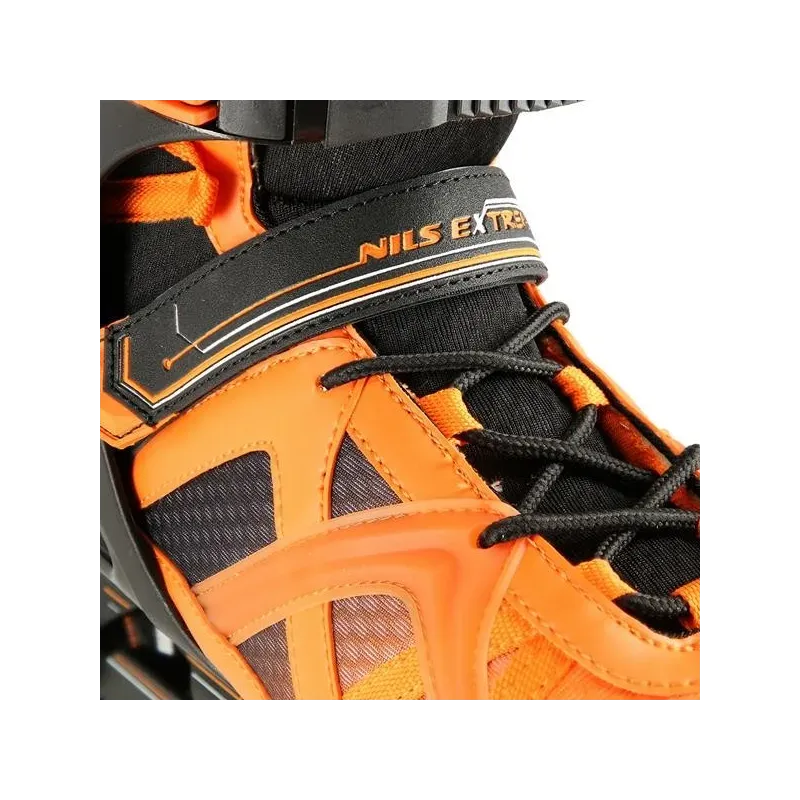NA14112 BLACK-ORANGE SIZE 42 IN-LINE SKATES NILS EXTREME