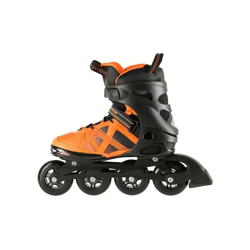 NA14112 BLACK-ORANGE SIZE 45 IN-LINE SKATES NILS EXTREME