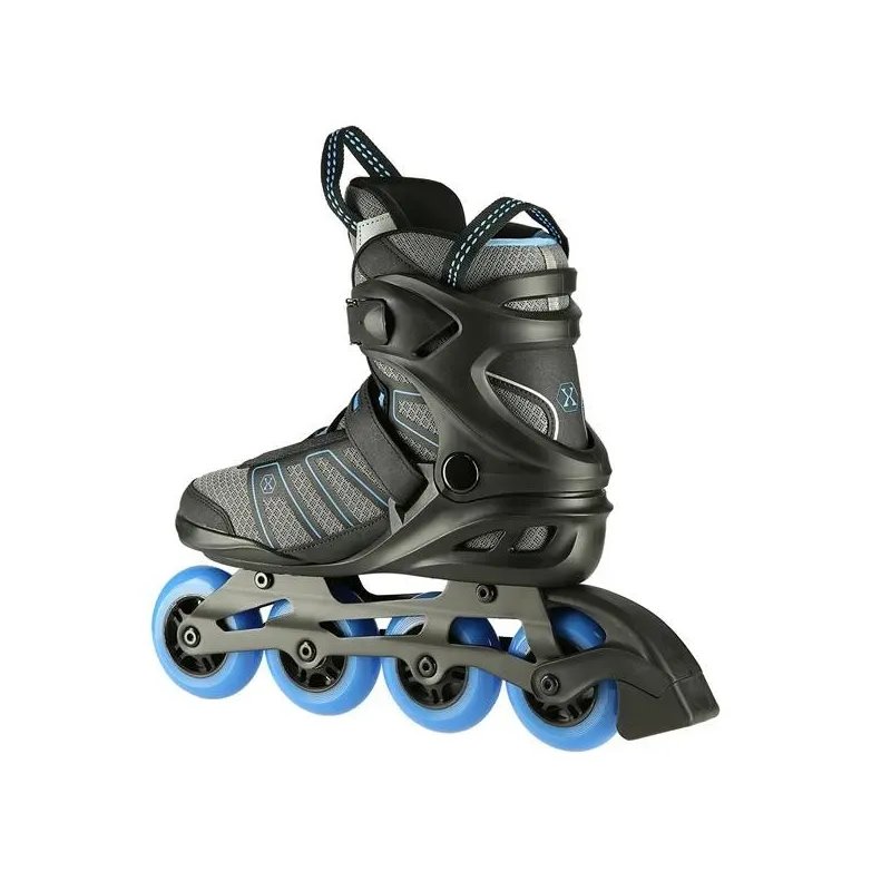 NA14217 BLACK-BLUE SIZE 38 IN-LINE SKATES NILS EXTREME