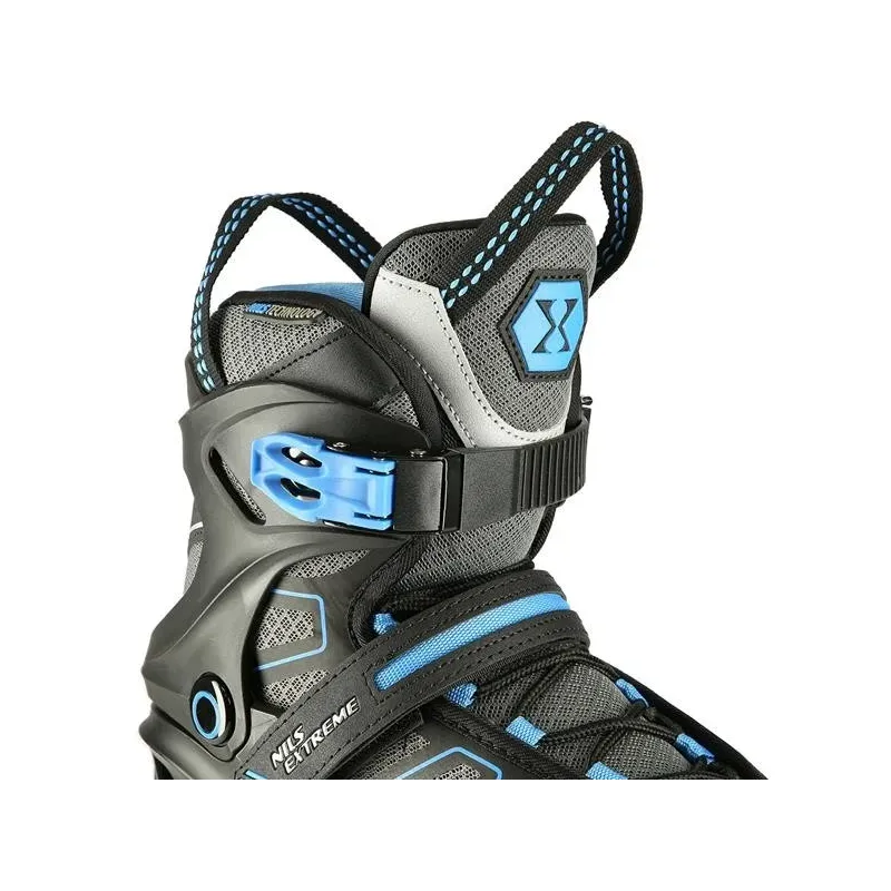 NA14217 BLACK-BLUE SIZE 38 IN-LINE SKATES NILS EXTREME