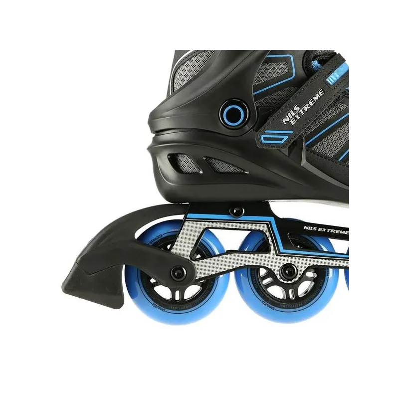 NA14217 BLACK-BLUE SIZE 39 IN-LINE SKATES NILS EXTREME