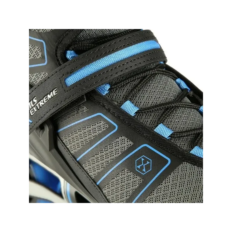 NA14217 BLACK-BLUE SIZE 39 IN-LINE SKATES NILS EXTREME