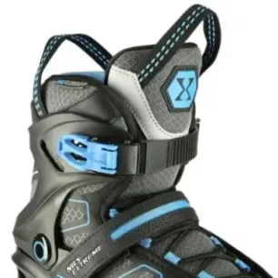 NA14217 BLACK-BLUE SIZE 43 IN-LINE SKATES NILS EXTREME