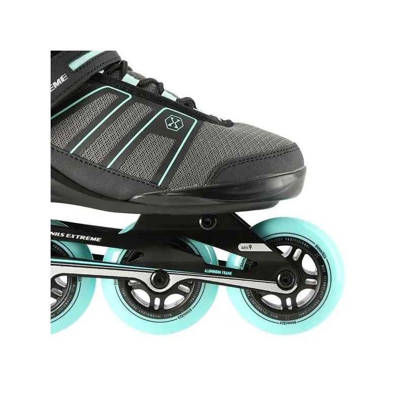 NA14217 BLACK-MINT SIZE 39 IN-LINE SKATES NILS EXTREME