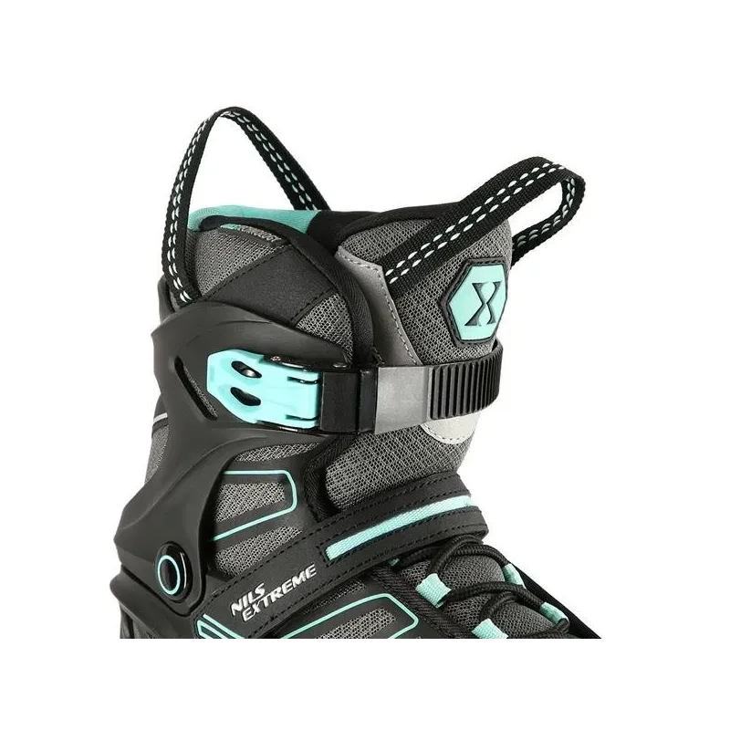 NA14217 BLACK-MINT SIZE 45 IN-LINE SKATES NILS EXTREME