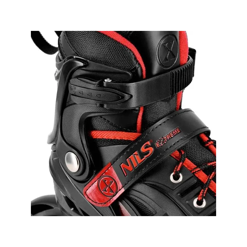 NA18811A IN-LINE SKATES CYPHER RED SIZE S(29-33) NILS EXTREME