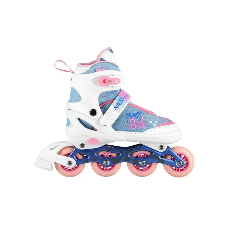 NA18168A IN-LINE SKATES PRINCESS WHITE SIZE S(31-34) NILS EXTREME