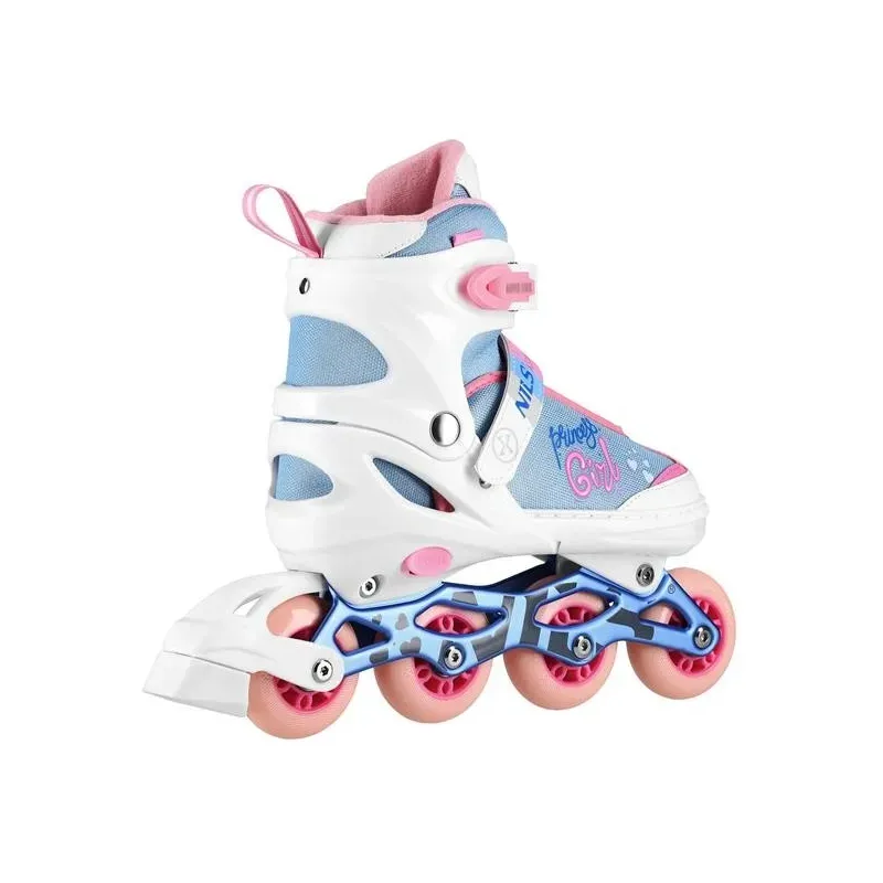 NA18168A IN-LINE SKATES PRINCESS WHITE SIZE L(39-42) NILS EXTREME