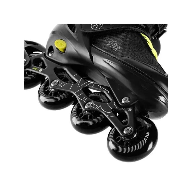 NA18168A IN-LINE SKATES BLASTER BLACK SIZE M(35-38) NILS EXTREME